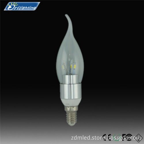 2014 luxury led candle lights 3w from led candle light supplier